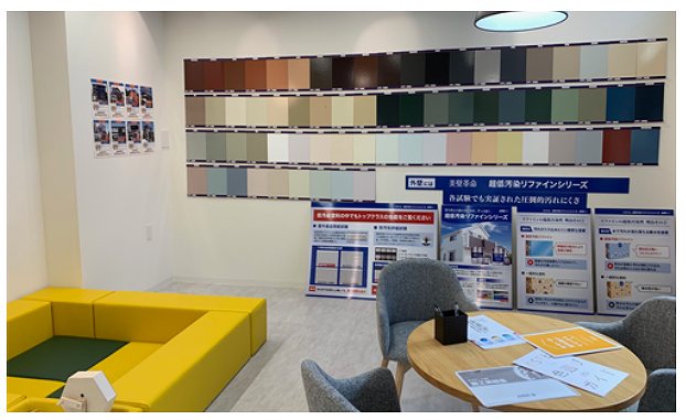 明石ショールーム　カラーパネル